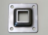 Oszloptalp, csavarozható 100x100 mm; belső átm: 25x25 mm LZDB02A