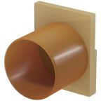 ACO 38505 SELF Euroline homloklap csőcsonkkal DN110