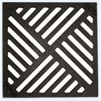 ACO 01500 SELF öntöttvas rács udvari lefolyóhoz 25x25cm